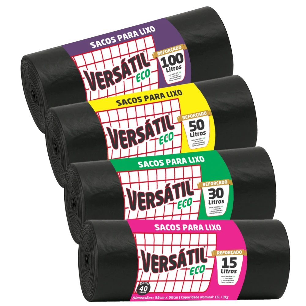 Versátil Rolo Eco Preto